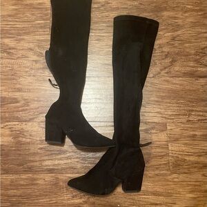 Black Knee-High Women's Boots
